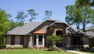 curb appeal improved with a new roof installed by Panama City roofing companies